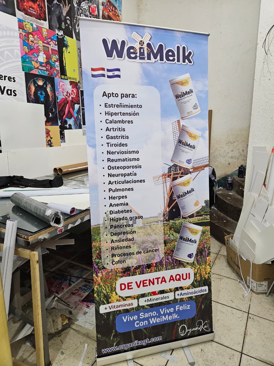 Roll up banner